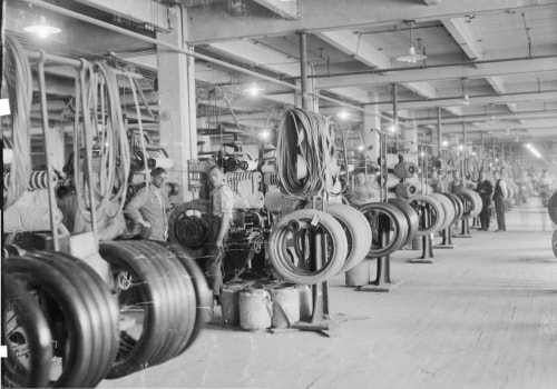 What is the Main Industry in Akron, Ohio?